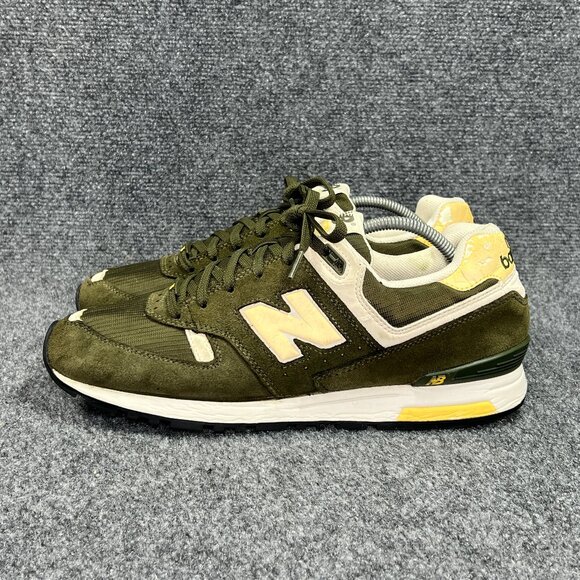 New Balance 578 Retro Athletic Shoes Men's Size 10.5 Green Suede Vintage Sneaker - Picture 5 of 16